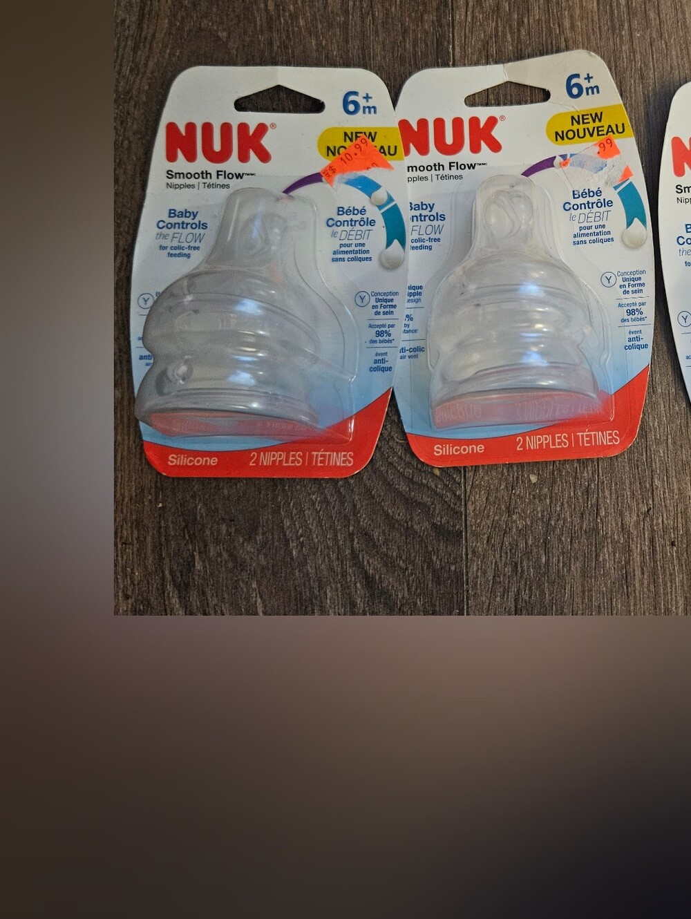 Nuk Nipples 6m Smooth Flow